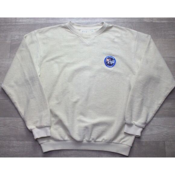 Vintage Kennedy Space Centre NASA Sweatshirt Diport USA Size Large L - Picture 3 of 5